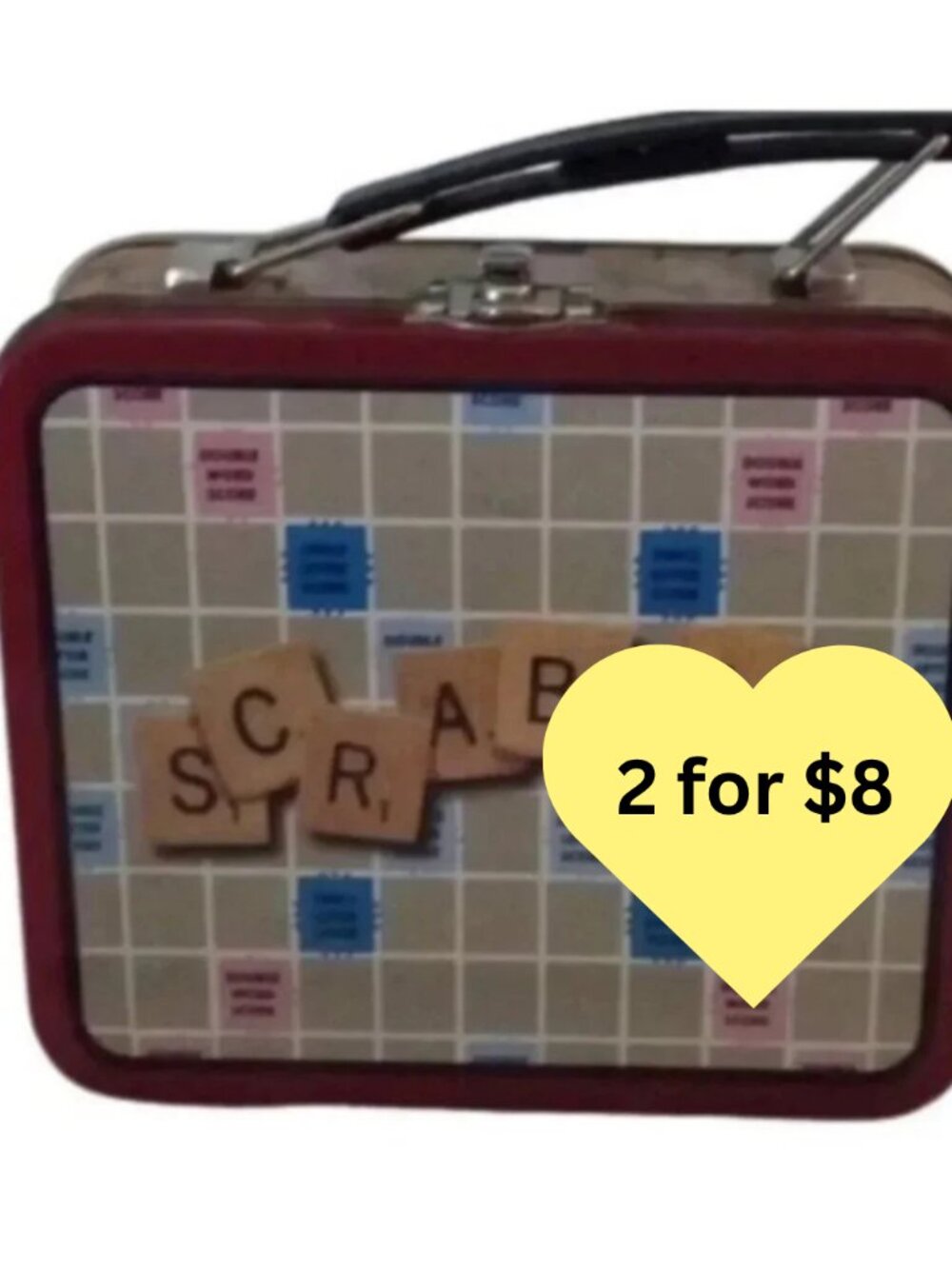 Vintage Scrabble Tin / Box